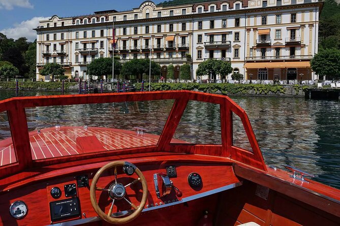 1 Hour Private Wooden Boat Tour on Lake Como 10 pax - Cernobbio, the Paris of the Lario: Luxury Hotels and Villas From the Water