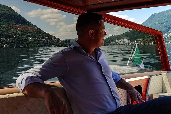 1 Hour Private Wooden Boat Tour on Lake Como 10 pax - Moltrasio and Laglio: The Neighborhood View, Plus Villa Oleandra