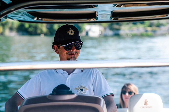 1H Luxury Cruise Como Lake Tender Yacht Invictus 9 Pax - The boat ride setup: Invictus tender yacht and a 9-pax vibe