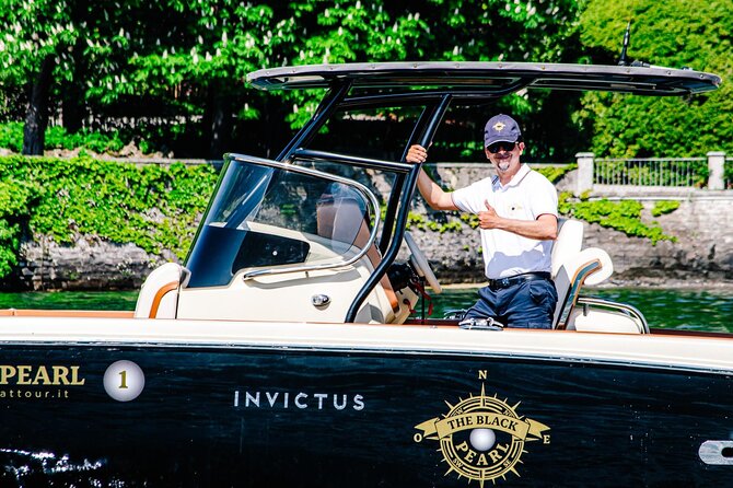 1H Luxury Cruise Como Lake Tender Yacht Invictus 9 Pax - Stop 4: Torno—Villa Pliniana legends, Il Sereno, and Villa Troubetzkoy