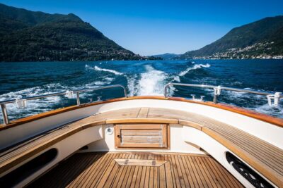 1H Private Cruise on a beautiful wooden speedboat on Lake Como - Life Electric by Daniel Libeskind: Modern Architecture on Lake Como