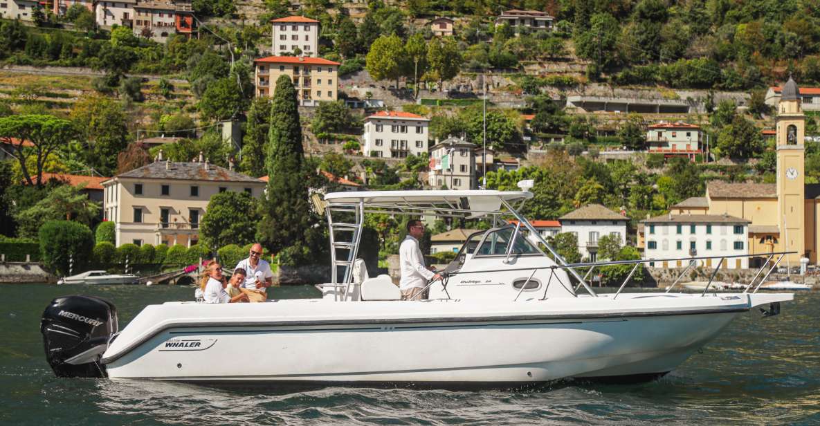 2 hours Private boat tour on lake of Como - Stop-by-stop: what each lakeside moment is really for