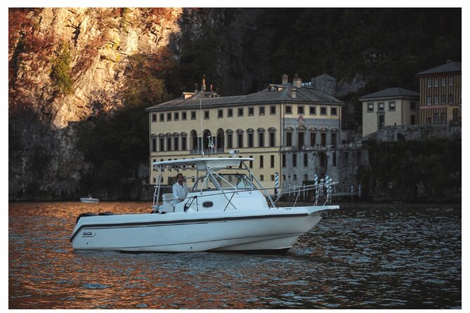 2H Hour Private Cruise on Lake Como by Motorboat 10 PAX - Libeskind’s Life Electric and Villa Olmo: the first 10 minutes matter