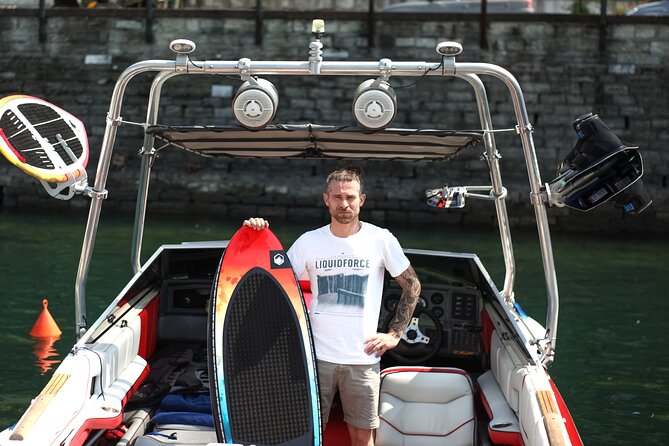 2H Wakeboard and Wakesurf on Lake Como with Mastercraft Boat - Who should book this Lake Como wake session
