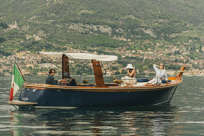 3 hours Private Boat Tour on Lake Como Bellagio - The private boat setup: comfort for up to 7