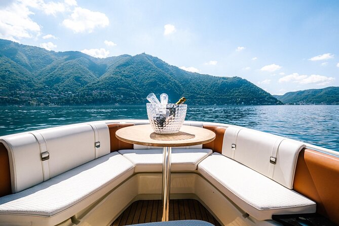 3H Guided Cruise Stop Bellagio Tender yacht Invictus 9 Pax - Price and Value on a $277.57 Boat Day