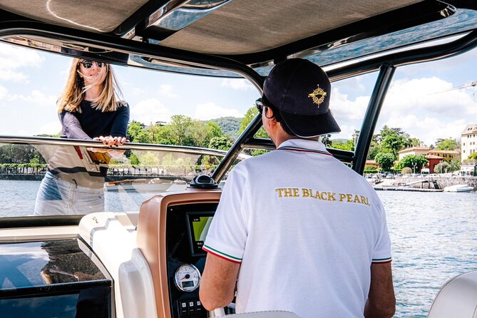 3H Private Cruise Lake Como Tender yacht Invictus 6 pax - The Western Shore Circuit: Villa Elmo, Cernobbio, and Villa Erba Views
