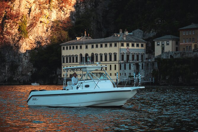 4 Hours Private Boat Cruise on Lake Como - From Sant’Agostino to Life Electric: starting with a modern shock