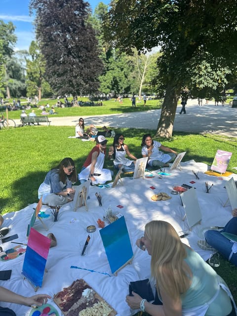 Art in the Park: Paint 'n Sip at Parco Sempione - What Happens in the Two Hours of Painting