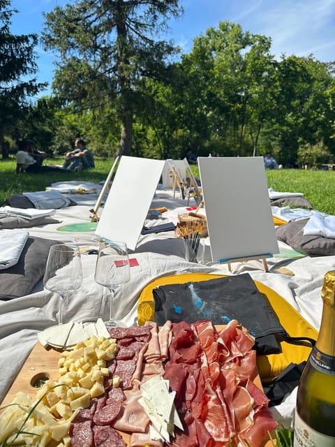 Art in the Park: Paint 'n Sip at Parco Sempione - Where to Meet: Kiosk at the Park, Then Your Spot on the Grass