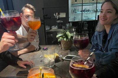 Bar Hopping in Milan - Duomo Di Milano at Night: Group Photo and a Refreshment Reset