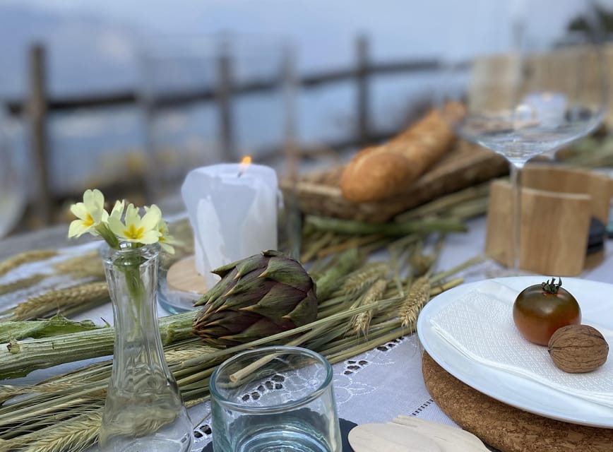 Bellagio: Exclusive picnic at the agrofarm with scenic view - The Food You’ll Eat: Cheese, Sausage with Jam, Polenta, and Miascia