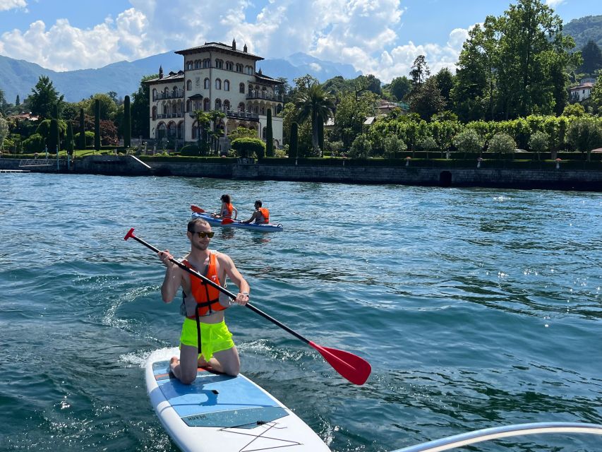 Bellagio Lake Como: Stand up Paddle Rental - South Shore Option: Hidden Beaches, Private Villas, and Cliffside Views