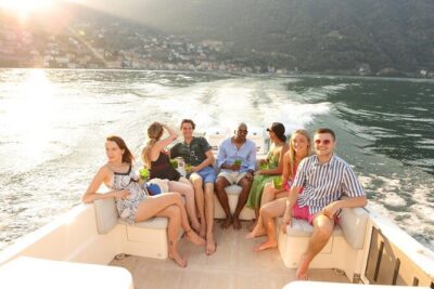 Boat Party on Lake Como - Open Bar - The 2-hour plan: Argegno, Nesso bridge area, and Lezzeno shore views