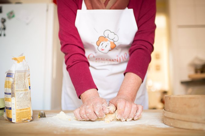 Cesarine: Small group Pasta-Making class in Como - The Meal Part: Taste Your Pastas with Wine, Water, and Coffee
