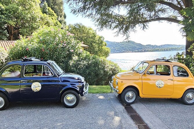 Como Lake: vintage car Fiat 500 Rental - Getting the Car Lesson: So You’re Not Stressed at the Wheel