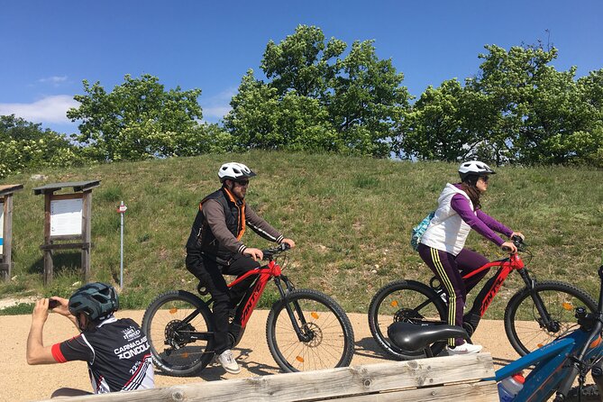 E-Bike Tour with Wine Tasting from Salò - Muscoline’s Giant Bench (No. 118) in Chiaretto pink