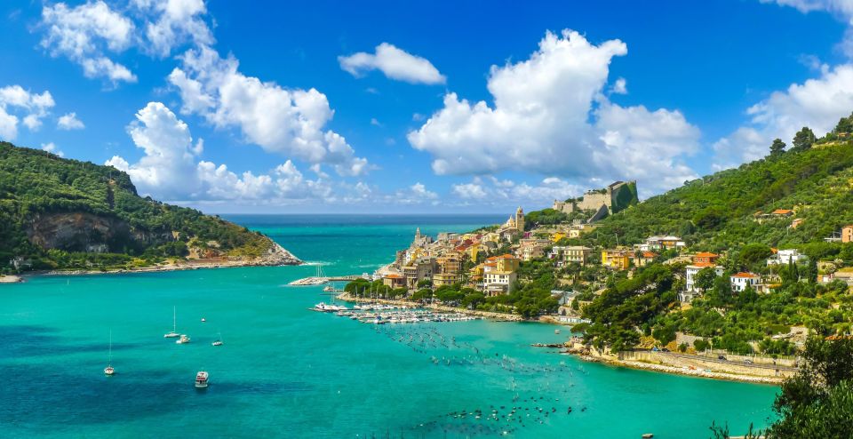 From Milan: Cinque Terre with Portovenere and Boat Cruise - Portovenere: narrow streets, guided stops, and coast-hugging views