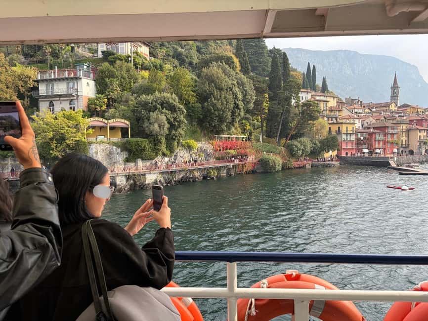 From Milan: Lake Como, Bellagio and Lugano Small Group Tour - The Return Ferry and Drive Toward Lugano: a change of tempo