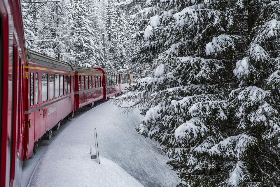 From Milan: Lake Como Cruise, St. Moritz & Bernina Red Train - Maloja Pass by Coach: Hairpins, Altitude, and Motion-Sickness Prep
