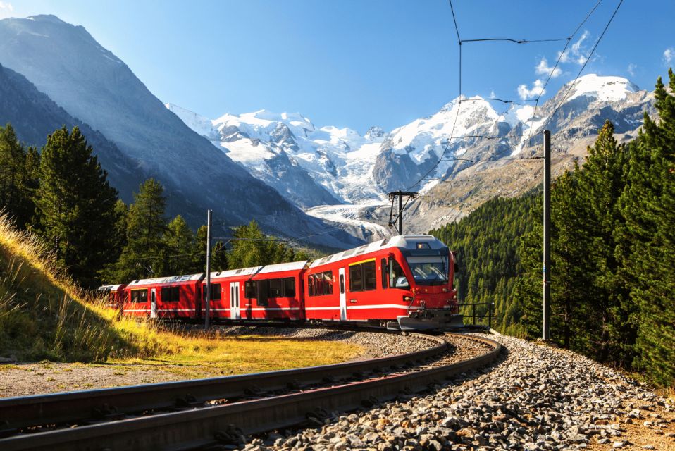From Milan: Round-Trip Bernina Red Train to Saint Moritz - Going in winter: the fairy-tale effect you can plan for