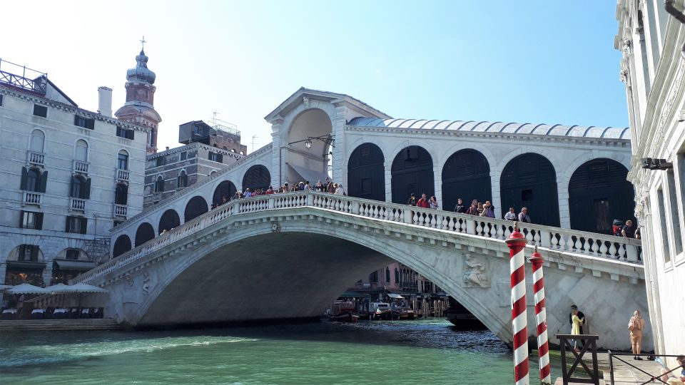 From Milan: Venice City Highlights Guided Day Trip - Rialto Bridge and the Grand Canal view route