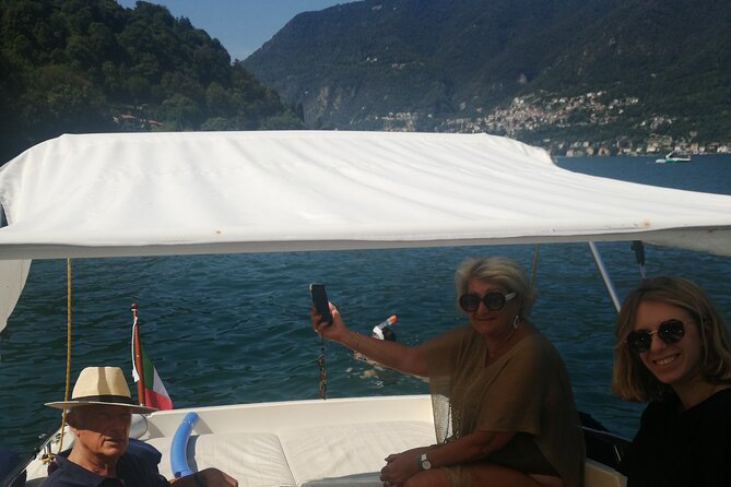 half day private boat tour on Lake Como - Lenno and Tremezzina: Branson, Bragging Rights, and Villa Balbianello