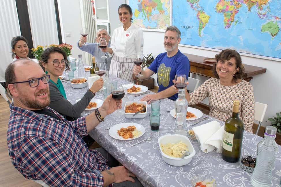 International aperitif + cooking class in Italian - Who this class suits best