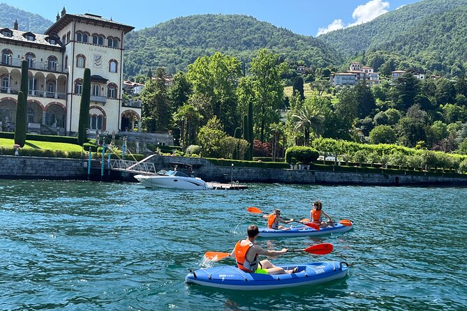Kayak Rental - Lake Como Bellagio - Your Two Scenic Routes: North to Villa Melzi, South to Private Villas