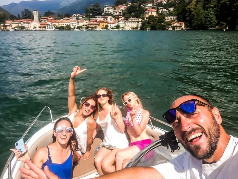 Lake Como: 2h Shared Boat Tour with Wine Tasting - From Sant’Agostino Pier to the Karnic SL651 boat