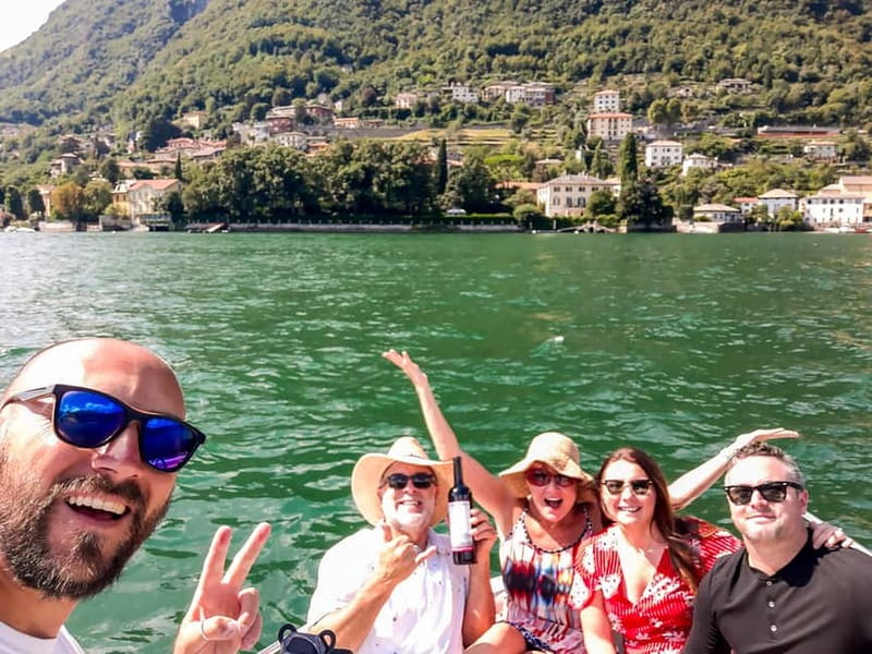 Lake Como: 2h Shared Boat Tour with Wine Tasting - Moltrasio and Villa Erba onward: how the route turns into a villa tour