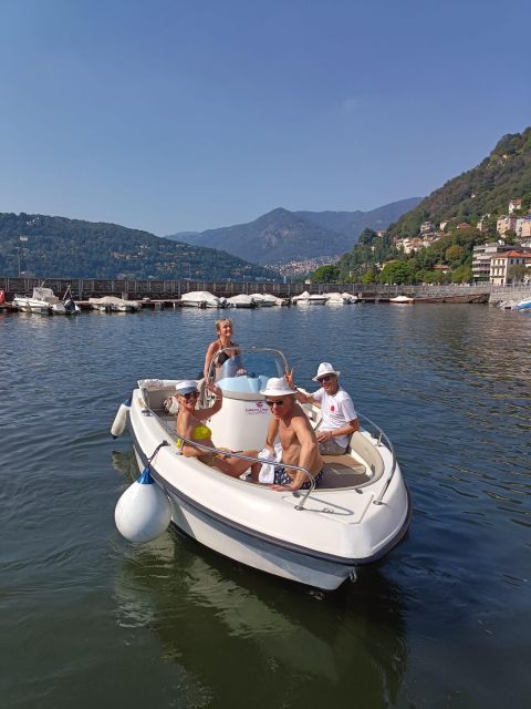 Lake Como: 3-Hour Boat Rental - Villa spotting you can actually enjoy (Clooney and Balbianello)