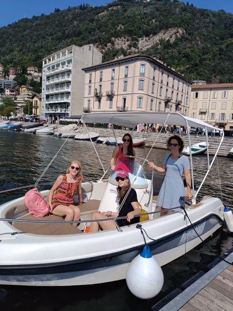 Lake Como: 3-Hour Boat Rental - Comfort and expectations on a small private boat