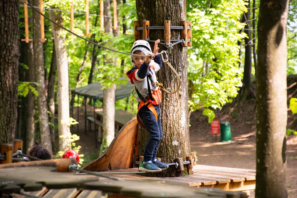 Lake Como Adventure Park Day Access - Your day plan: how to use 9 routes and unlimited adventures