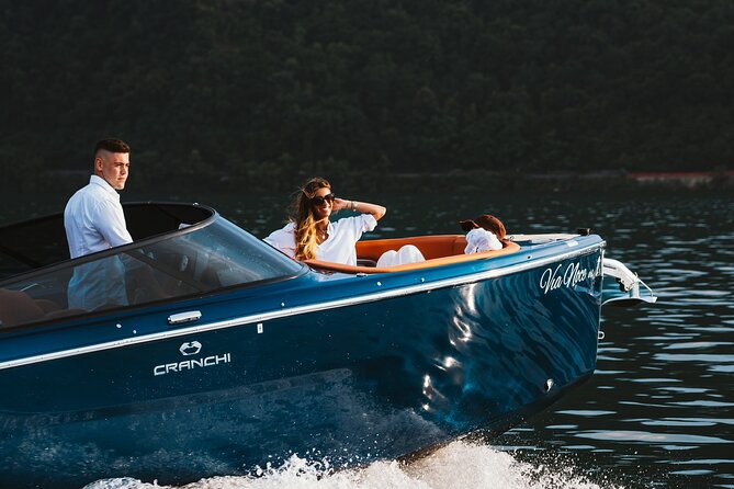 Lake Como: dream private luxury boat experiences - Boat comfort, lunch, and the Alessandro factor