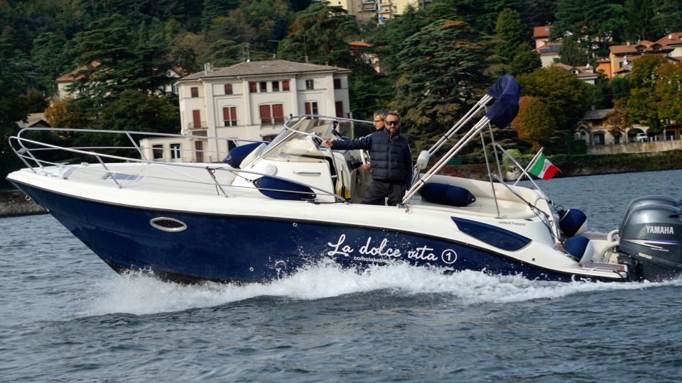 Lake Como: Dreamer Private Tour 1 hour Eolo boat - Who Should Book This Private Eolo Tour (and Who Should Skip It)