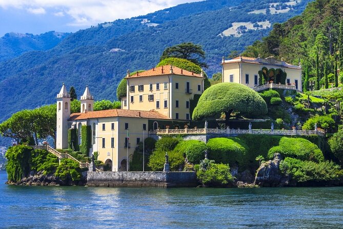 Lake Como Private Boat Tour 2h. Como - Villa Balbianello & more - Ossuccio and Villa Balbiano: 17th-century elegance with film DNA