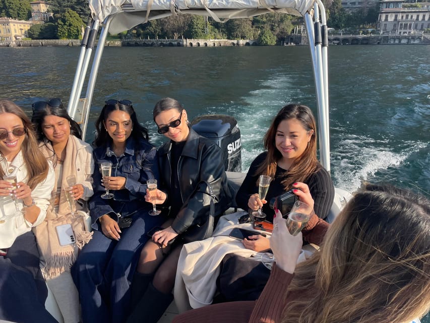Lake Como: Shared Boat Tour with Prosecco Aperitif - Sant’Agostino Dock in Como: Finding the Right Boat Fast