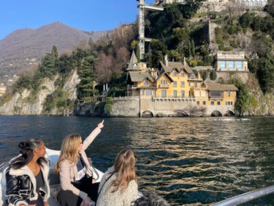 Lake Como: Shared Boat Tour with Prosecco Aperitif - Boat Comfort on the Water: Cushions, Canopy, and Real Space