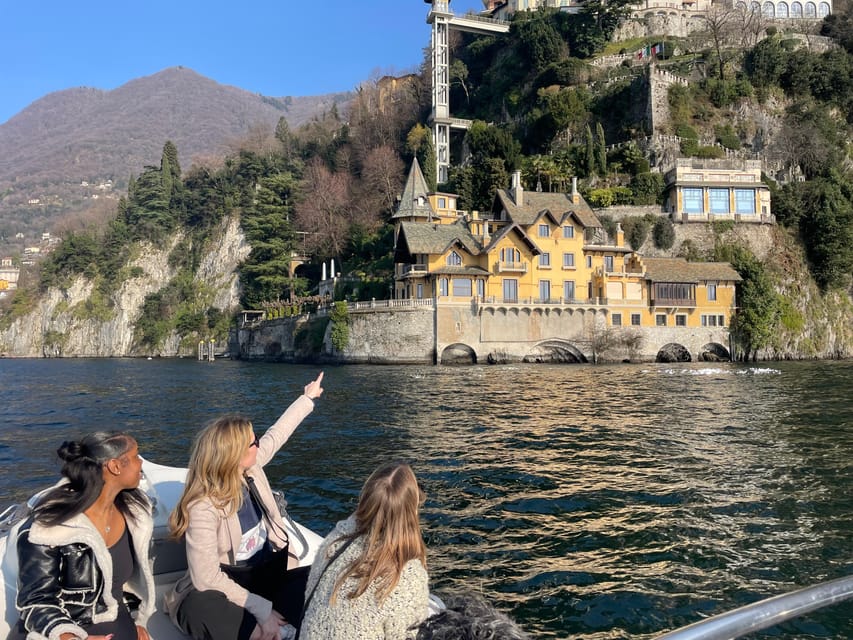 Lake Como: Shared Boat Tour with Prosecco Aperitif - Boat Comfort on the Water: Cushions, Canopy, and Real Space