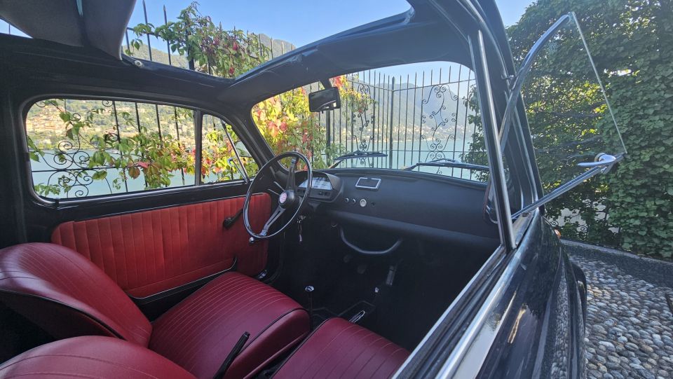 Lake Como: Vintage Fiat 500 Rental - Car Choice and Pre-Drive Orientation (Including Samuele)