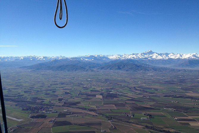 Lombardy Hot Air Balloon Flight Milan - Piedmont from above: castles, river bends, and Alpine views