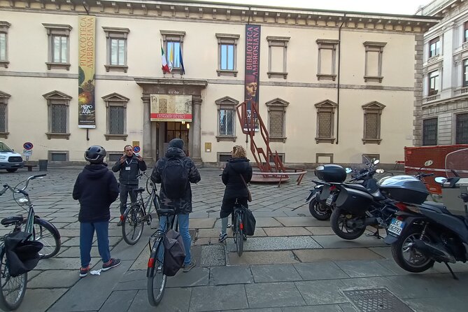 Milan: Bicycle Tour Live Tourist Guide 3 hours and half - Basilica di Sant’Ambrogio and the Roman-Era Traces