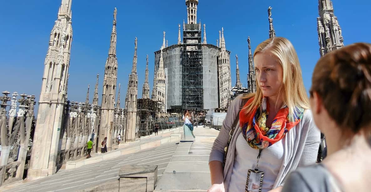 Milan: Da Vinci's Last Supper & Duomo Rooftop Terraces Tour - Climbing to the terraces: elevator comfort, real steps, real views