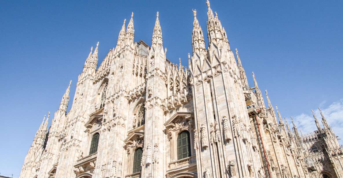 Milan: Fast-Track Milan Cathedral and Terraces Guided Tour - Terraces by elevator: skyline views with stair realities