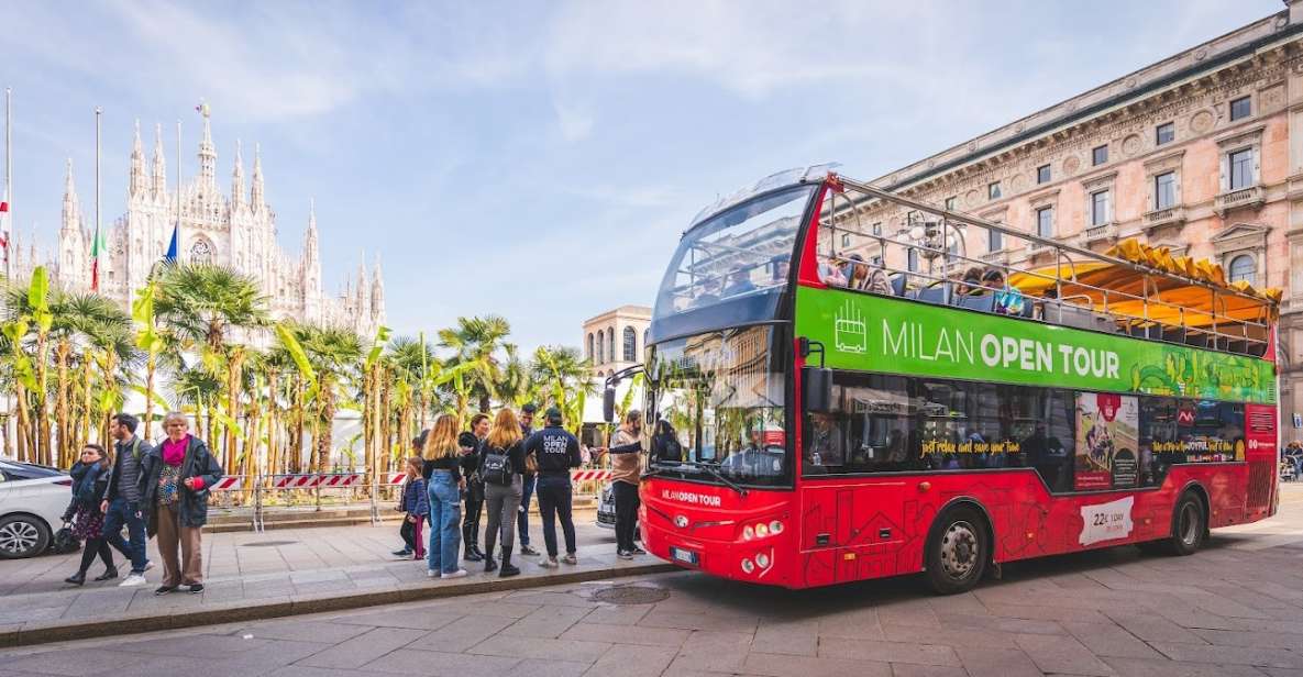Milan: Gray Line Milan Open Tour Hop-On Hop-Off Bus Tour - A flexible way to stitch together Milan in 1–3 days