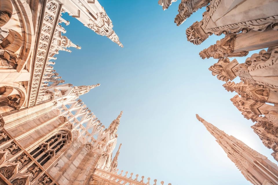 Milan: Private Duomo Cathedral and Roof Top Guided Tour - Rooftop terraces and skyline views: saving 200 steps with the elevator
