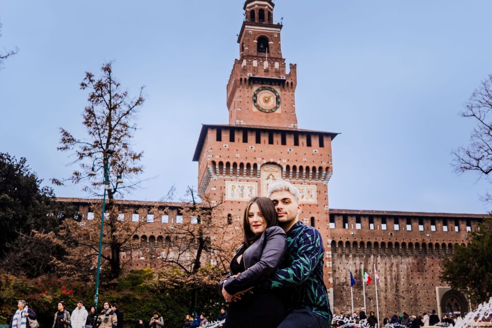 Milan: Professional Photoshoot Outside Sforza Castle - Why Sforza Castle Exteriors Are Worth the Camera Time