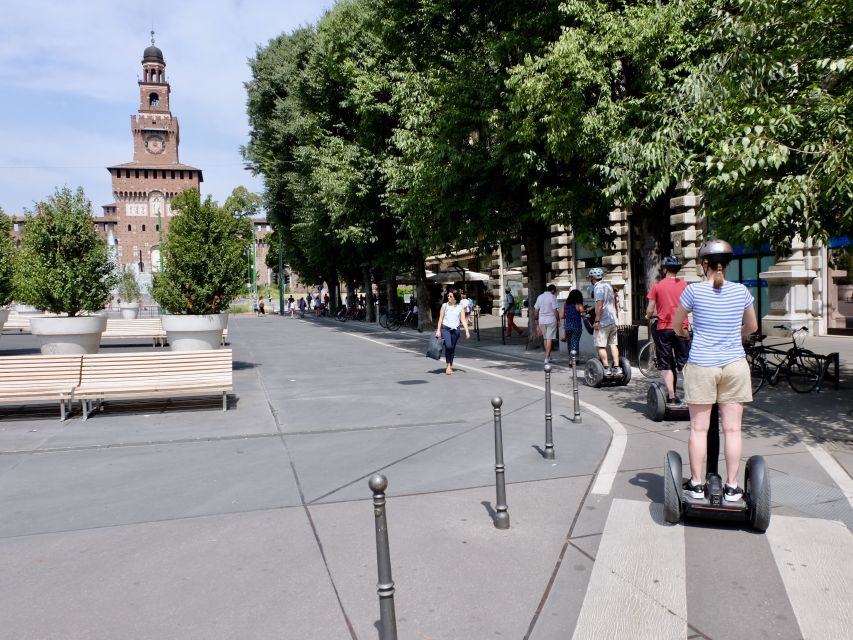 Milan: SEGWAY Tour with Live Tourist Guide 3 hours & half - Arco della Pace, Sant’Ambrogio, and the Patron-Saint Shift