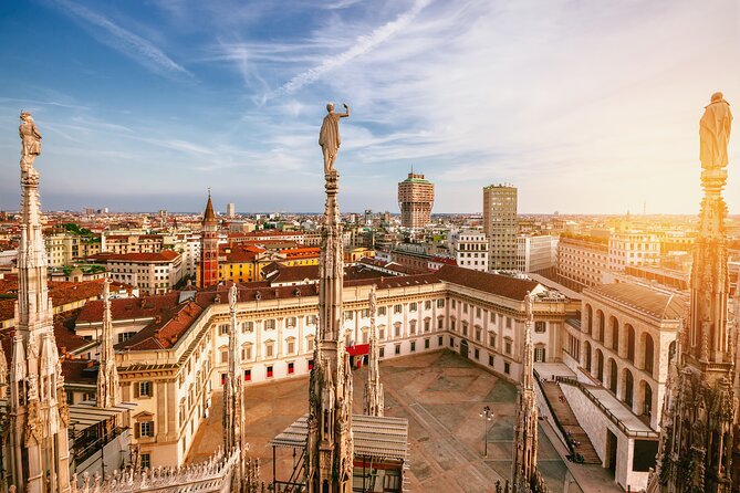 Milan Small Group: Duomo & Rooftop, Sforza Castle, Gelato Tasting - Stop 2: Terrazze del Duomo Rooftop (Real 360 Views, Not a Quick Peek)